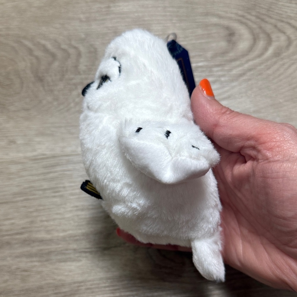 Harry Potter Hedwig White Owl Plush Holiday Ornament - Picture 3 of 6